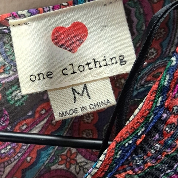 NWOT Paisley Long Sleeve Dress - Picture 6 of 10